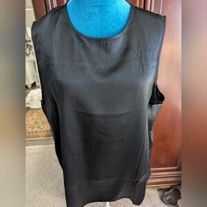 Lilysilk Elegant Black Silk Sleeveless Top